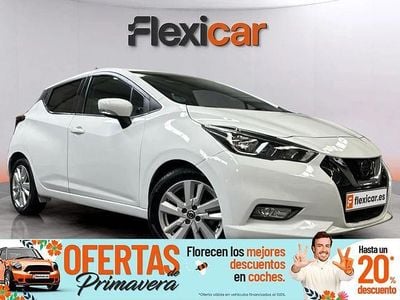 Usado Nissan Micra N-Connecta 100 CV (73 kW) 2021 Blanco Utilitario