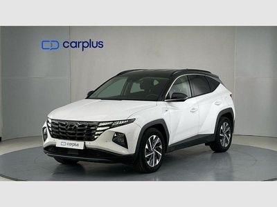 Usado Hyundai Tucson 136 CV (100 kW) 2021 Polar white / phantom black (sólido) SUV