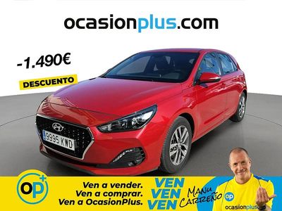 Begagnad Hyundai i30 GO! 120 HK (88 kW) 2019 Röd