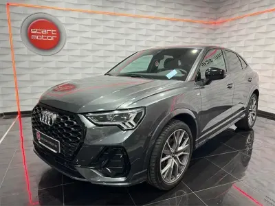 Usado Audi Q3 Sportback 150 CV (110 kW) 2021 Gris / platagris SUV