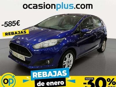 Azul Usado 2017 Ford Fiesta Trend Utilitario | 7028 € (Precio justo)