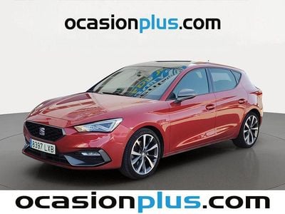 Usado Seat Leon FR 150 CV (110 kW) 2022 Rojo Utilitario