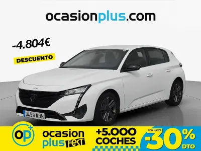 Usado Peugeot 308 Active 130 CV (95 kW) 2022 Blanco