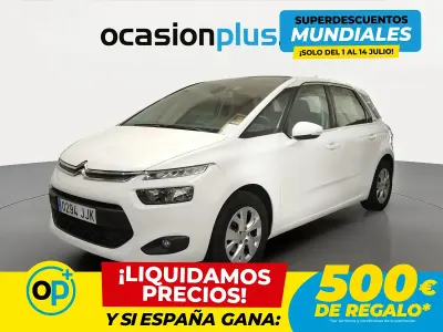Usado Citroën C4 PureTech 130 CV (95 kW) 2015 Blanco Monovolumen