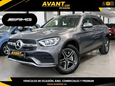 Usado Mercedes GLC300de 306 CV (225 kW) 2021 Gris SUV