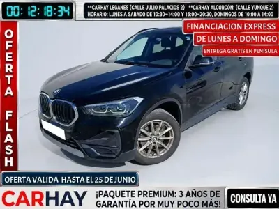 Usado BMW X1 150 CV (110 kW) 2022 Negro SUV