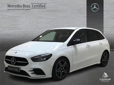 Usado Mercedes B200 AMG line 150 CV (110 kW) 2021 Blanco Monovolumen