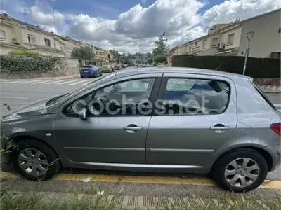 Käytetty Peugeot 307 110 HP (80 kW) 2007 Harmaa Sedan