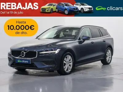 Usado Volvo V60 Momentum 197 CV (144 kW) 2021 Azul Familiar