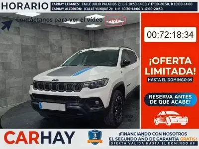 Usado Jeep Compass Trailhawk 241 CV (177 kW) 2022 Blanco SUV