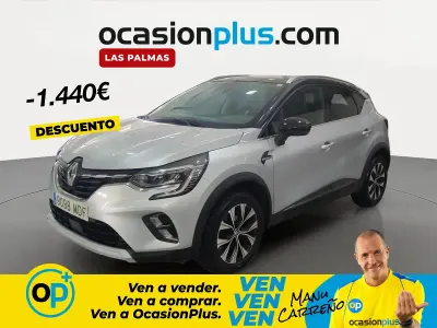 Usado Renault Captur Techno 90 CV (66 kW) 2023 Gris SUV