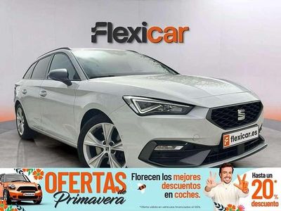 Usado Seat Leon ST FR 150 CV (110 kW) 2021 Blanco Familiar