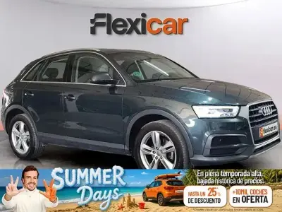 Usado Audi Q3 150 CV (110 kW) 2018 Gris SUV