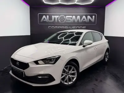Usado Seat Leon Style 116 CV (85 kW) 2021 Blanco Utilitario