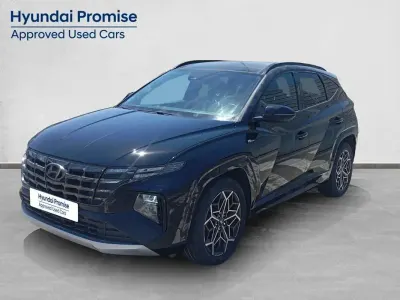 Usado Hyundai Tucson N Line 230 CV (169 kW) 2022 Negro SUV