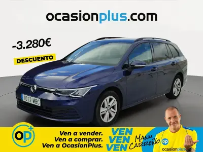 Usado VW Golf VIII Life 115 CV (84 kW) 2022 Azul Familiar