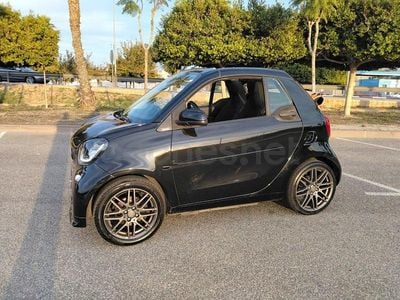 Usado Smart ForTwo Cabrio 90 CV (66 kW) 2018 Negro Descapotable
