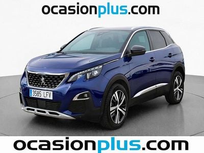 Usado Peugeot 3008 GT-line 131 CV (96 kW) 2020 Azul SUV
