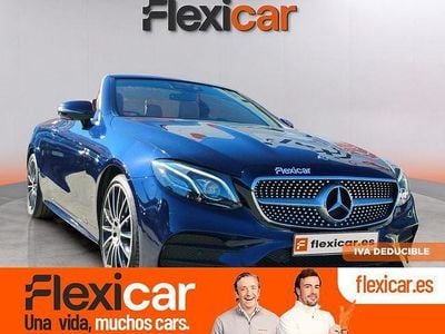 Usado Mercedes E400 333 CV (244 kW) 2018 Azul Descapotable