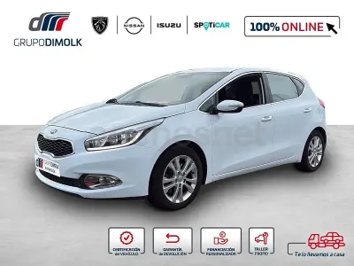 Usado Kia Ceed GT 90 CV (66 kW) 2013 Blanco Berlina