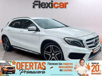 Usado Mercedes GLA220 AMG line 177 CV (130 kW) 2016 Blanco SUV