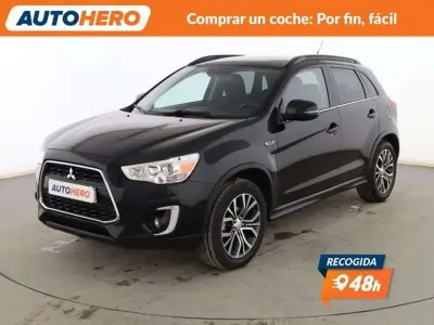 Brugt Mitsubishi ASX 117 HK (86 kW) 2016 Sort SUV