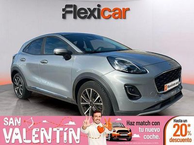 Usado Ford Puma Titanium 120 CV (88 kW) 2021 Gris SUV