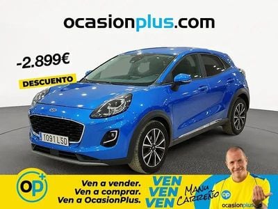 Brugt Ford Puma Titanium 120 HK (88 kW) 2021 Blå Pickup / Ladvogn