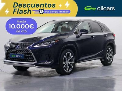 Usado Lexus RX450h Executive Line 313 CV (230 kW) 2021 Azul SUV