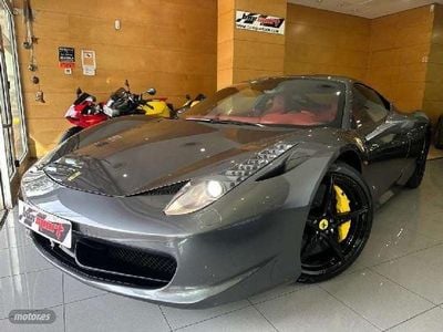 Usado Ferrari 458 570 CV (419 kW) 2010 Gris / plata Coupe