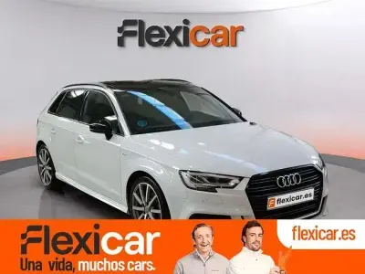 Usado Audi A3 S-Line 116 CV (85 kW) 2020 Blanco Berlina