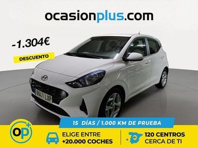 Usado Hyundai i10 67 CV (49 kW) 2022 Blanco Utilitario