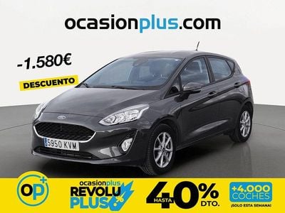 Usado Ford Fiesta Trend+ 85 CV (62 kW) 2019 Gris Utilitario