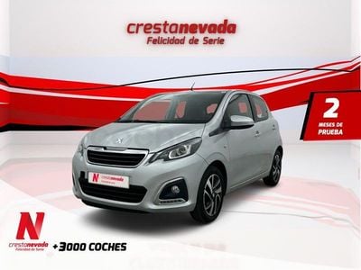 Usado Peugeot 108 Allure 72 CV (52 kW) 2021 Gris / plata Berlina