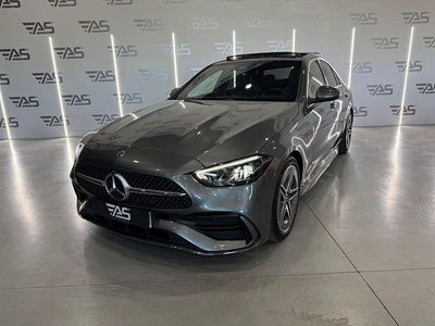 Gris Usado 2021 Mercedes C220 Berlina | 36.900 € (Un poco caro)