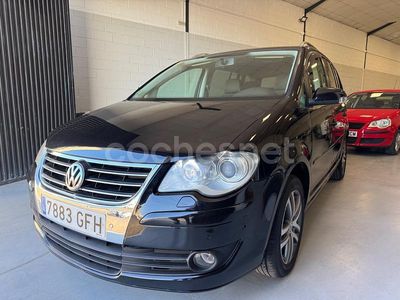Negro Usado 2008 VW Touran Monovolumen | 6499 € (Precio justo)