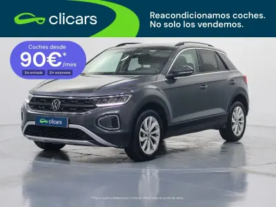 Usado VW T-Roc Life 115 CV (84 kW) 2022 Gris SUV