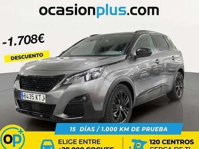 Usado Peugeot 3008 GT-line 181 CV (133 kW) 2019 Gris SUV