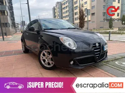 Usado Alfa Romeo MiTo Distinctive 105 CV (77 kW) 2009 Negro Utilitario