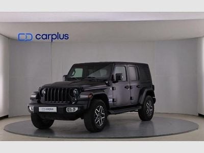 Negro Usado 2022 Jeep Wrangler Unlimited Sahara SUV | 56.490 € (Precio justo)