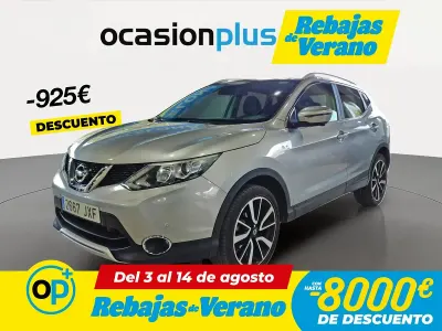 Usado Nissan Qashqai N-Connecta 130 CV (95 kW) 2017 Gris SUV