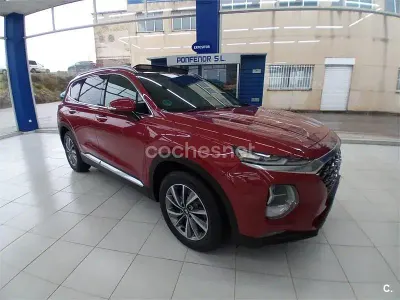 Usado Hyundai Santa Fe 185 CV (136 kW) 2020 Granate SUV