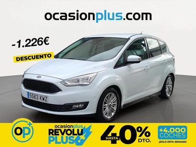 Usado Ford C-MAX Titanium 125 CV (91 kW) 2019 Blanco Monovolumen