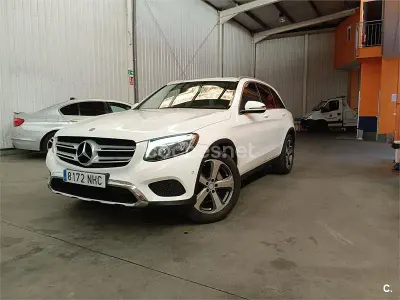 Usado Mercedes GLC220 170 CV (125 kW) 2015 Blanco SUV