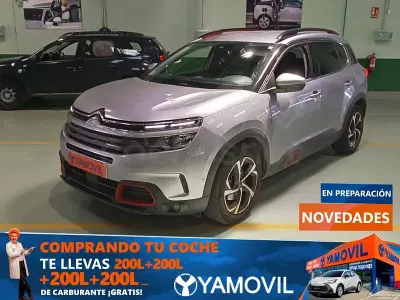 Usado Citroën C5 Aircross PureTech 131 CV (96 kW) 2020 Gris / plata SUV