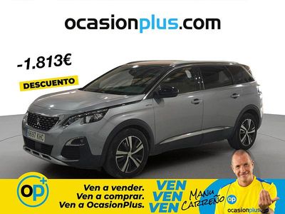 Usado Peugeot 5008 GT-line 120 CV (88 kW) 2018 Gris SUV