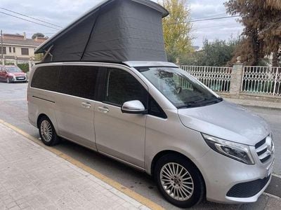 Gris / plata Usado 2022 Mercedes V220 Marco Polo Monovolumen | 56.000 €