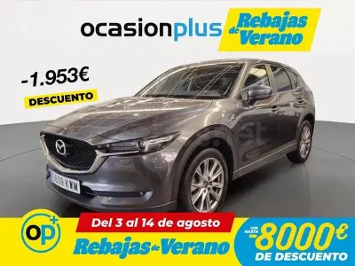 Usado Mazda CX-5 165 CV (121 kW) 2019 Gris / plata SUV