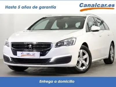 Usado Peugeot 508 Active 120 CV (88 kW) 2017 Blanco Familiar