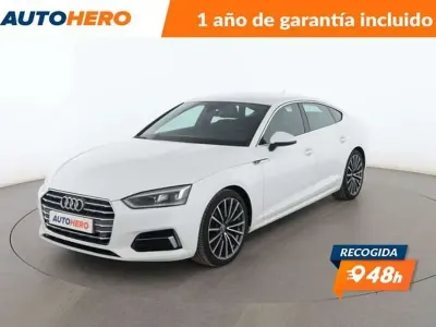 Käytetty Audi A5 Sportback Sport 151 HP (111 kW) 2017 Valkoinen Viistoperä